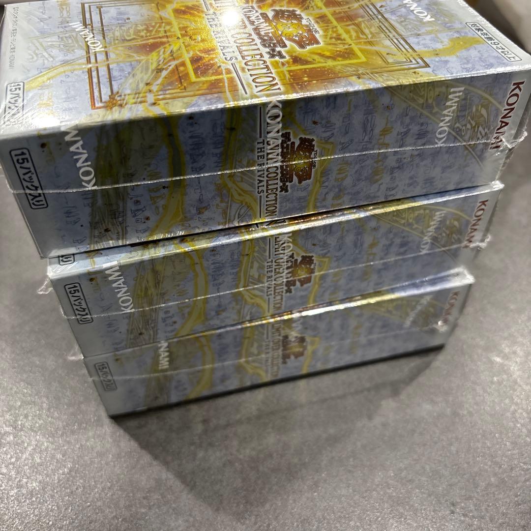 遊戯王 リミットオーバーコレクション ザライバルズ3BOX シュリンク付