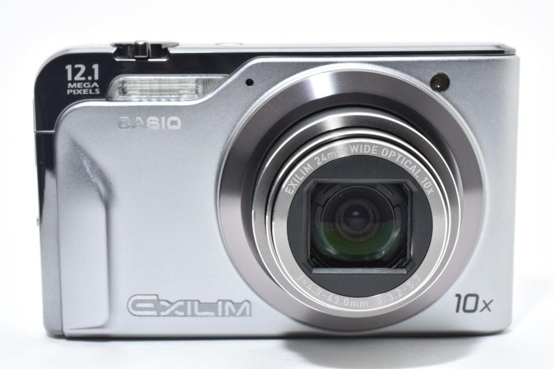 《 美品 》　カシオ　CASIO EXILIM EX-H10 シルバー　動作OK