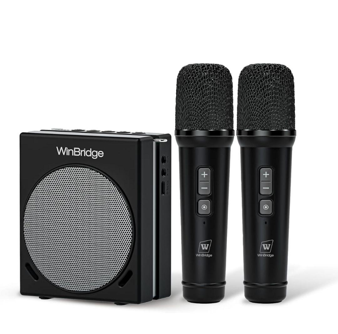 【最終価格】WWINBRIDGE ポータブル拡声器 スピーカー ハンドマイク付き