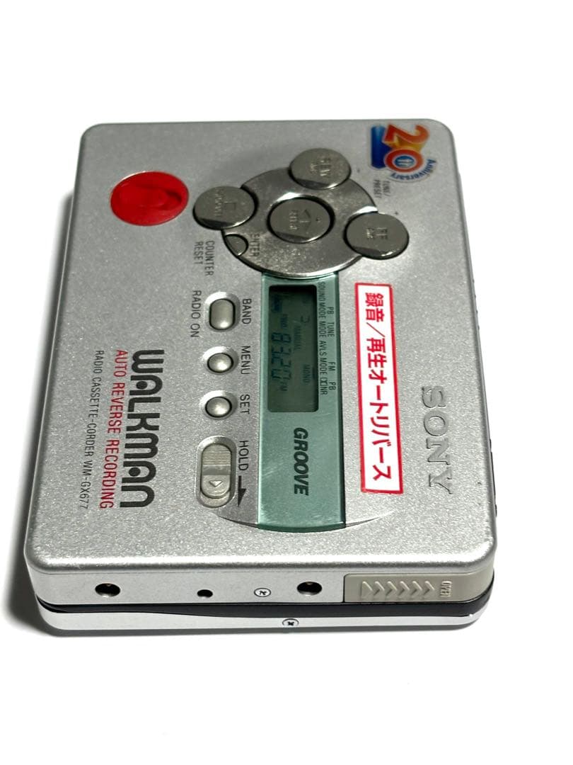 SONY ラジオ 録音機能付き カセットウォークマン 整備品 本体のみ