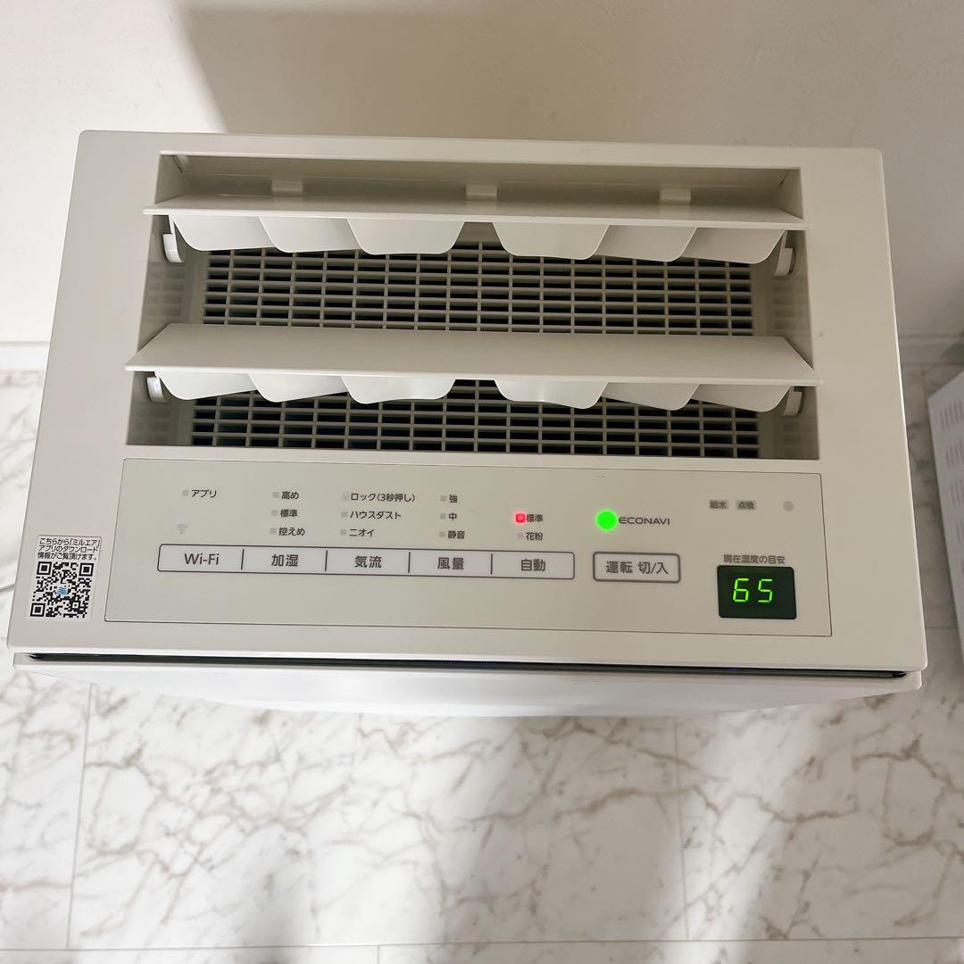 美品 パナソニック 加湿空気清浄機 F-VXT90 ナノイーX 40畳