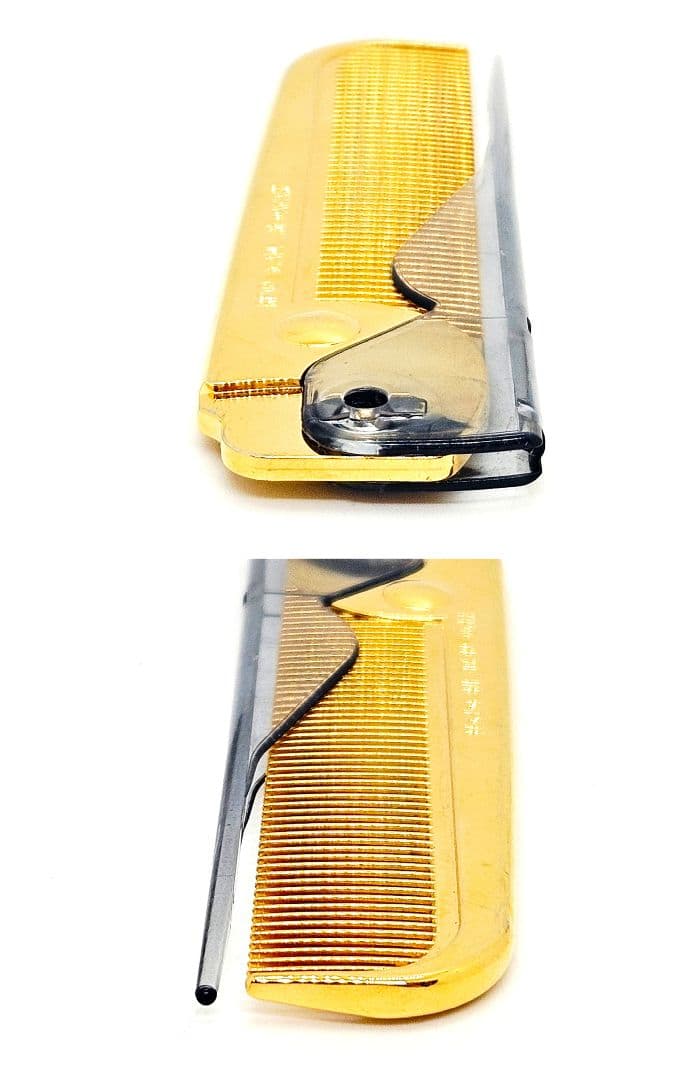 美品　LOVECHROME　ラブクロム　K24GP　バングスコーム　ゴールド