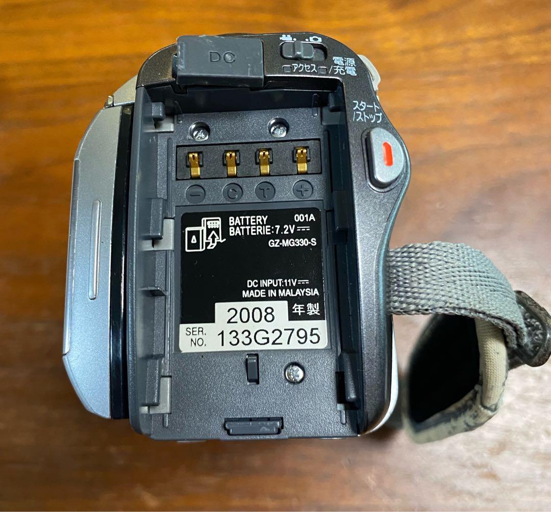ビクター エブリオ ビデオカメラGZ-MG330 バッテリーチャージャー付