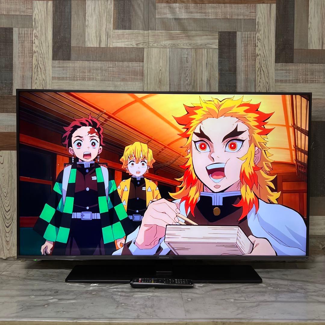 全国送料込❣️ハイセンス 50型4Kチューナー内蔵Netflix、YouTube◎