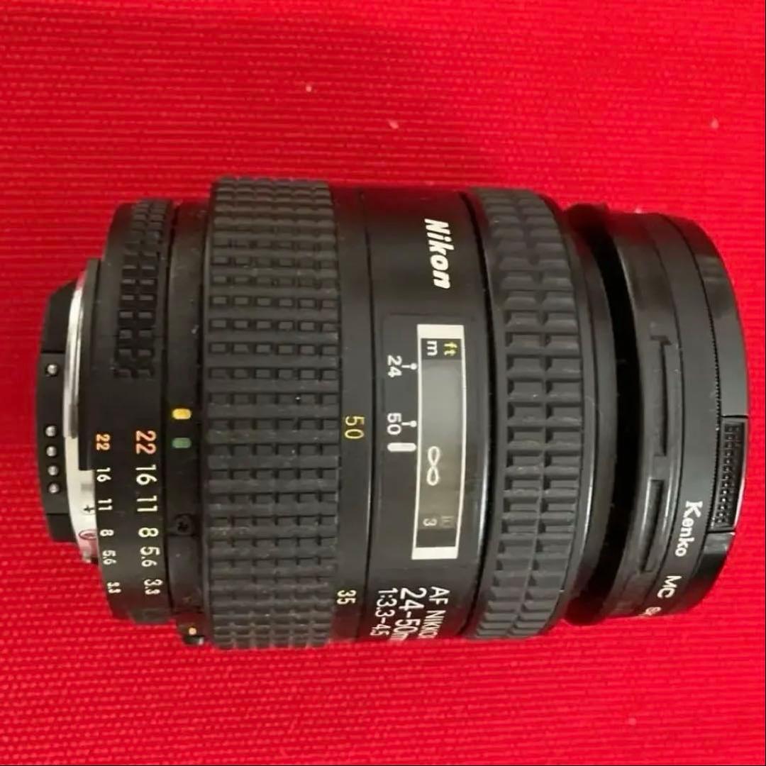nikkor24-50mm 、Nikon f801 など