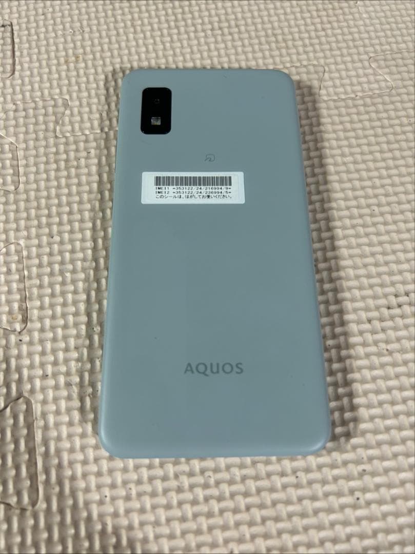 シャープ　A302SH　スマホ　AQUOS　スマートフォン　初期化済み　現状品