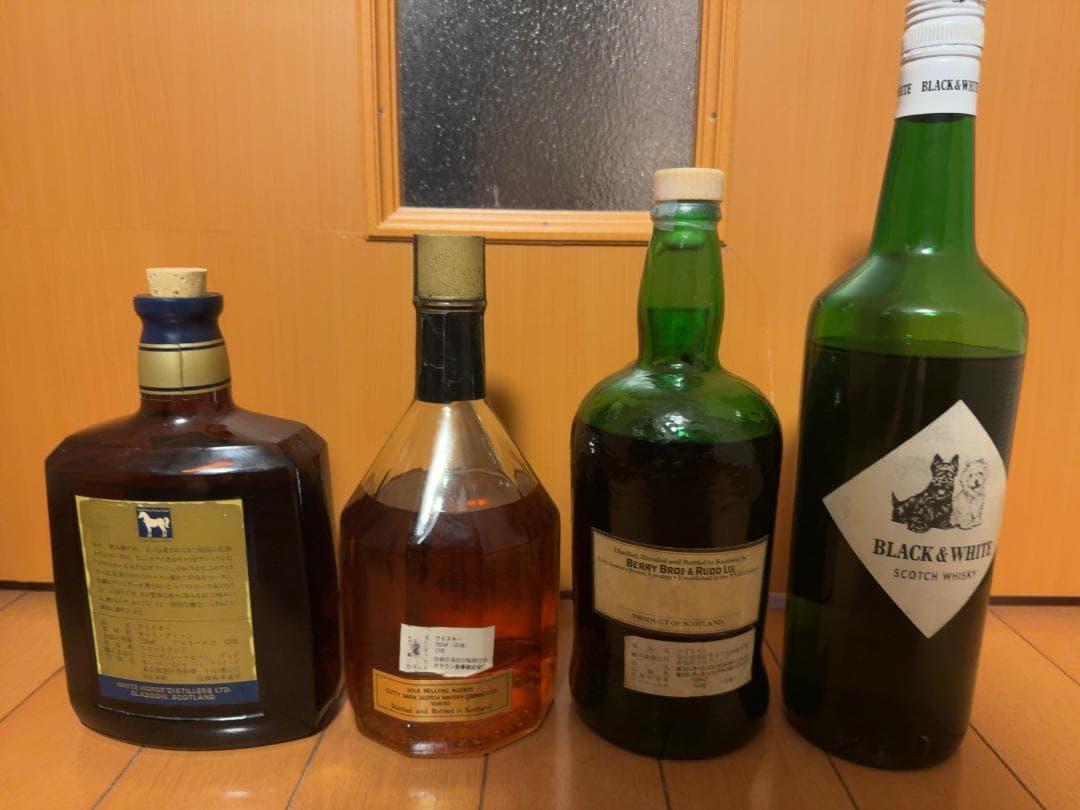 オールドブレンデッドウイスキー 4本セット セントジェームス他