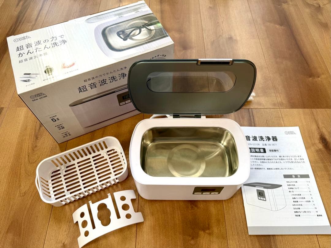 超音波洗浄器 SEN-U210R オーム電気