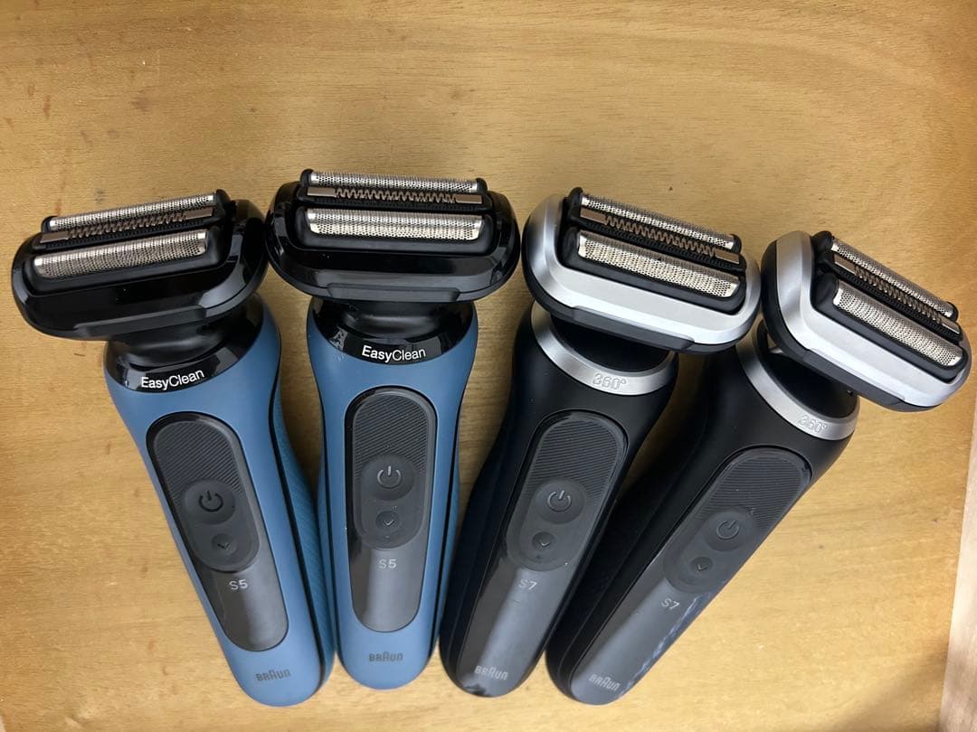 Braun メンズ電気シェーバー S5 S7 セット売り本体のみ