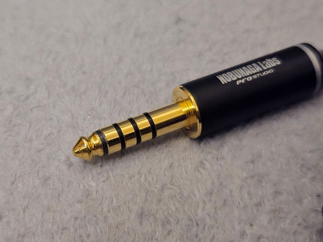 NOBUNAGA Labs 瑞鳳 颯 mmcx 4.4mm リケーブル