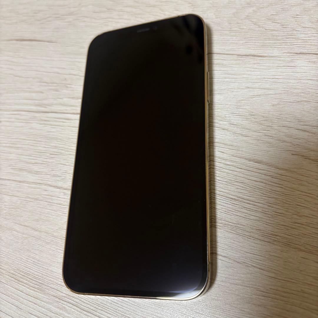 美品iPhone 12Pro 256GBゴールド 充電ケーブル・ケース付き
