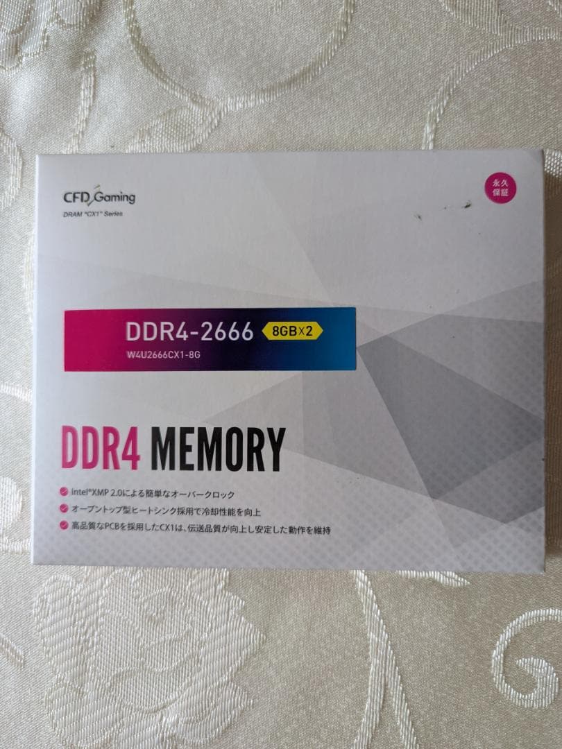 J*e様 CDF Gaming DDR4 2666MHz 8GBx2(16GBk