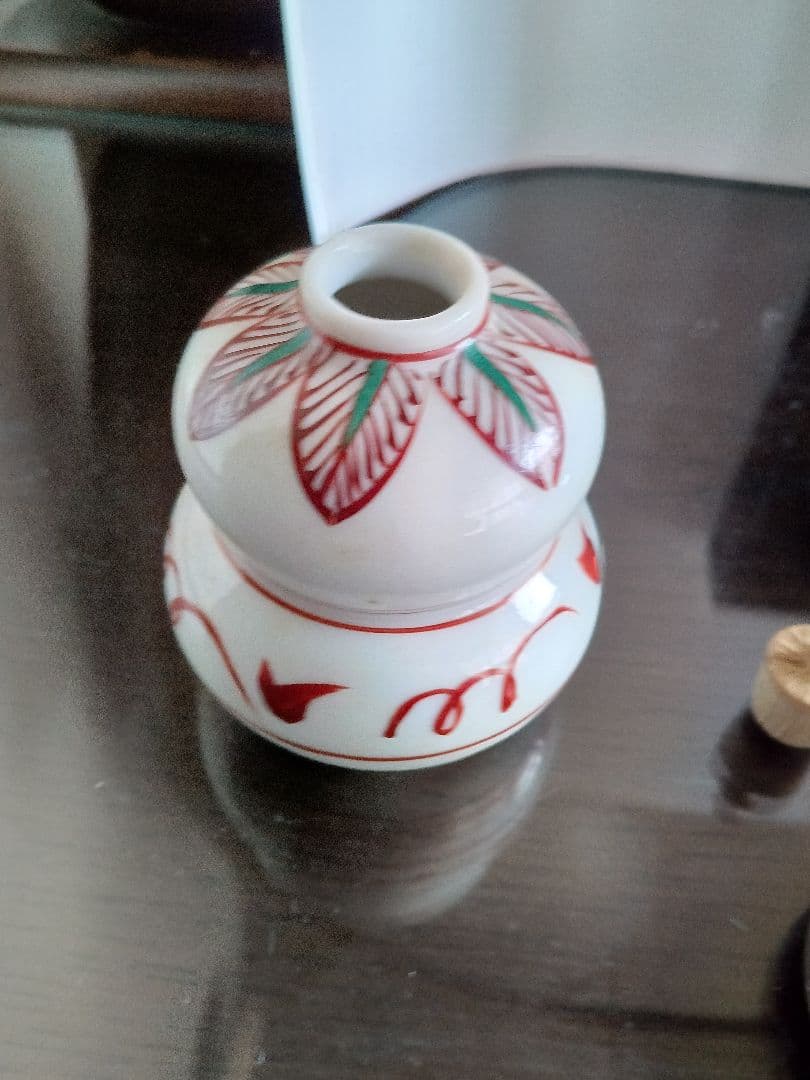 茶道具セット 木製茶箱と茶碗