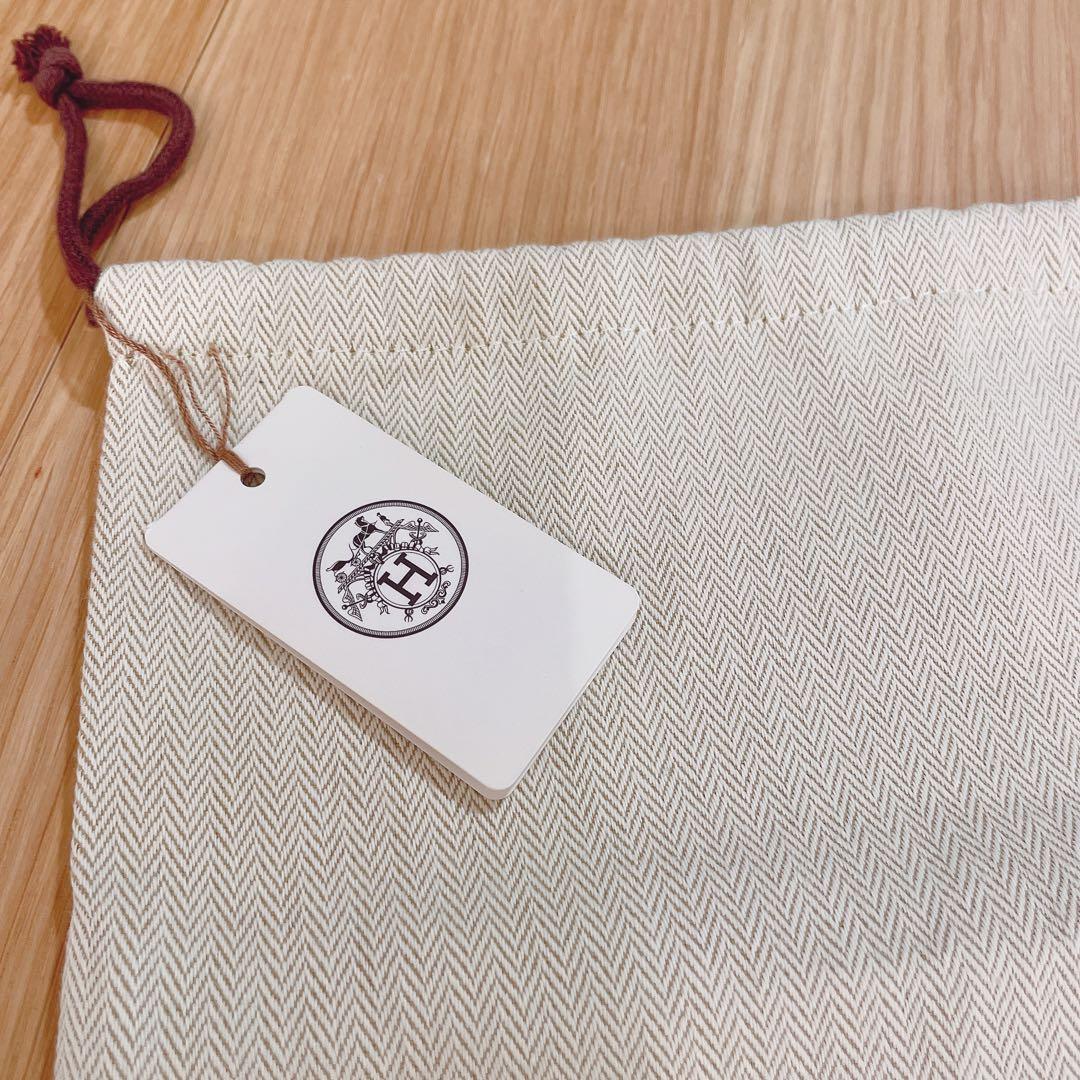 新品 HERMES 保存袋 43cm×37.5cm HERMESタグ付