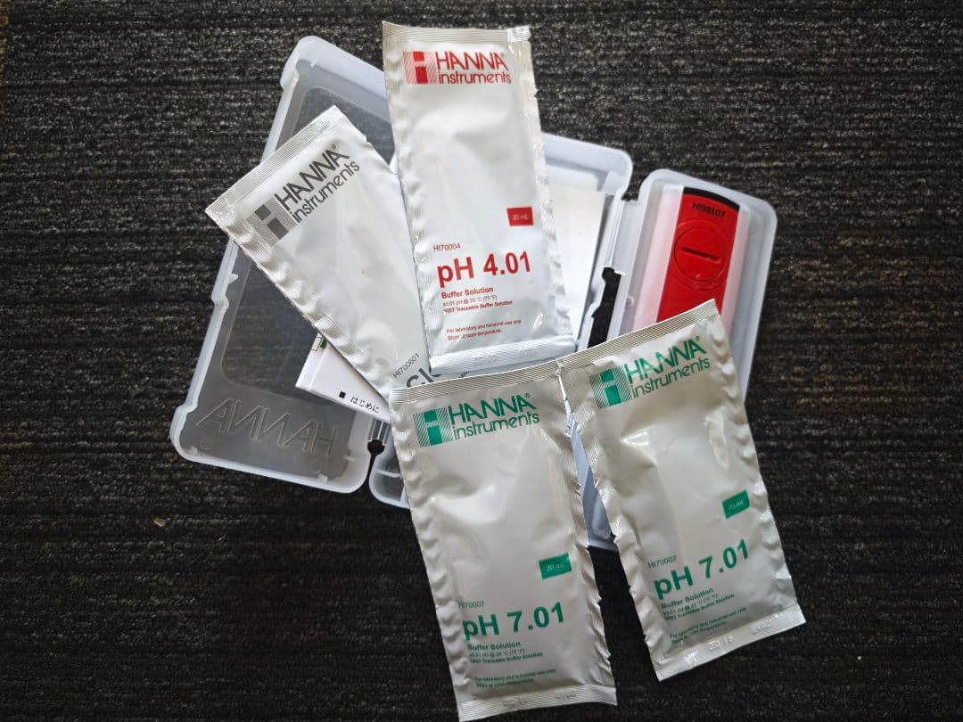 水質管理 Hanna Instruments pH Tester