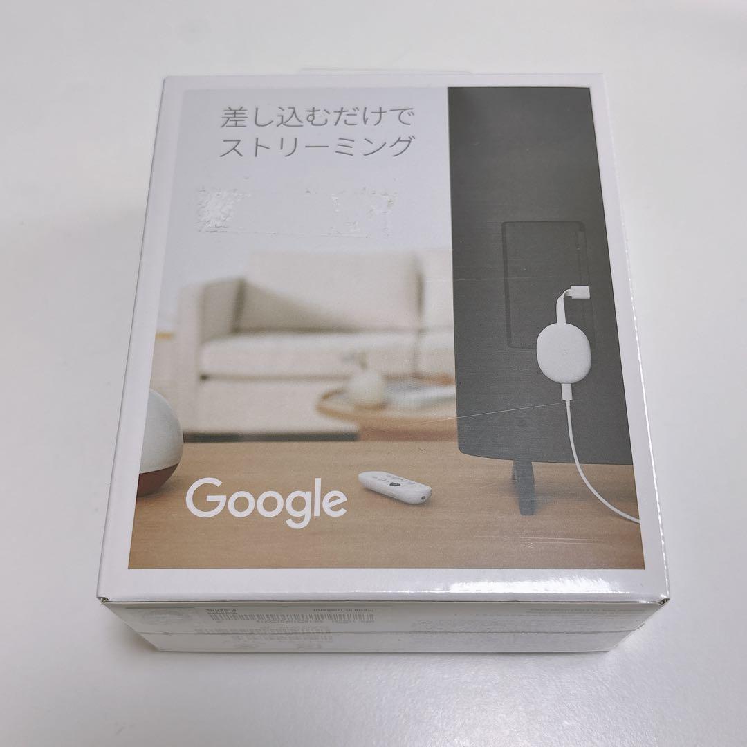 【新品フィルム未開封】Chromecast 4K GA01919