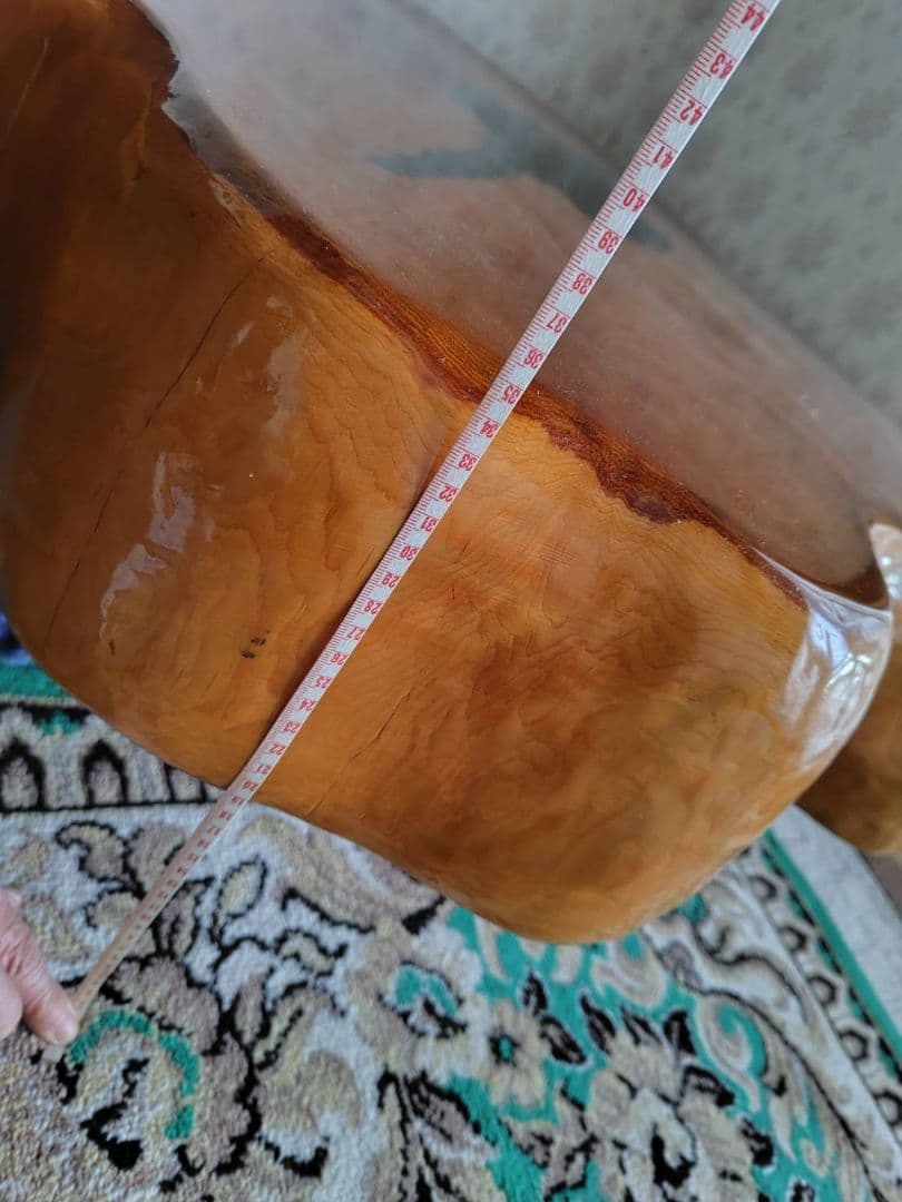 自然木の座卓　直接取引可　青森　値段相談可