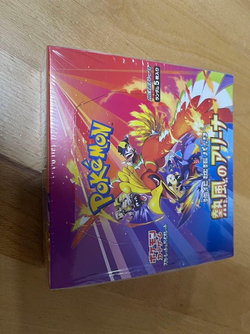 【訳あり／未開封】ポケモンカードゲーム 熱風のアリーナ BOX（シュリンク付き）