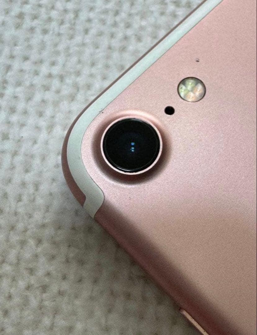 iPhone7 128GB ローズゴールド　超美品　バッテリー100%