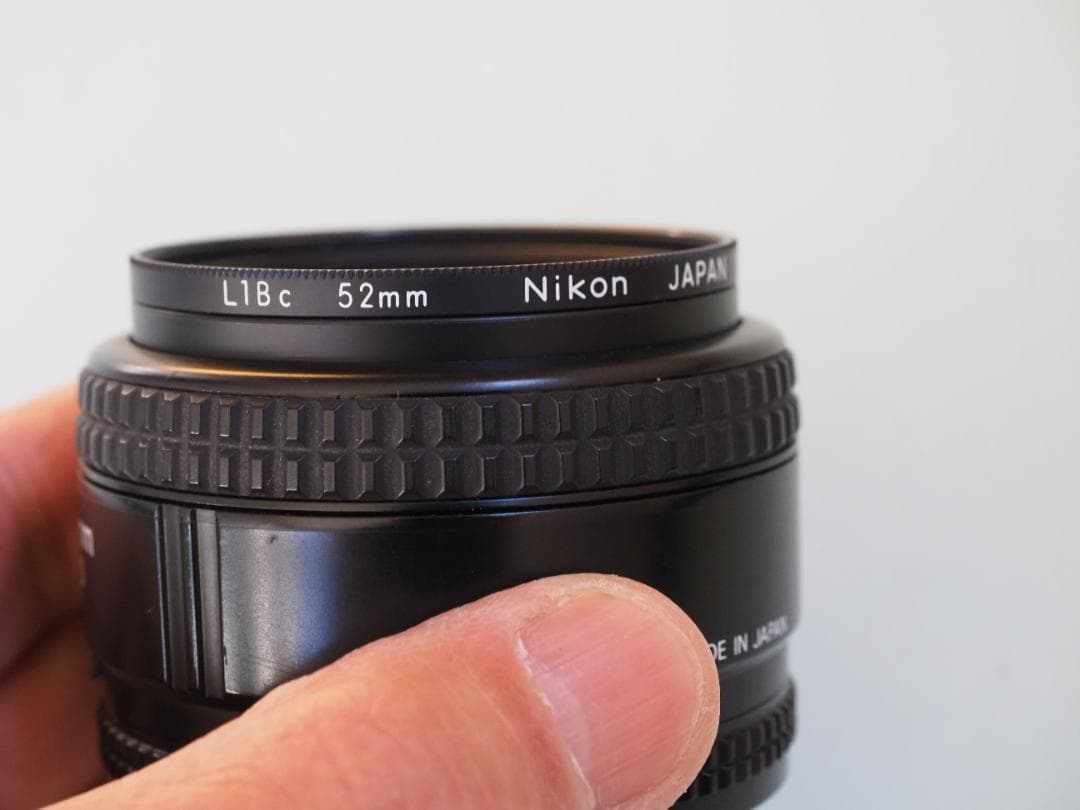 ニコン AI AF NIKKOR 35mm f/2D 元箱 フィルター フード付