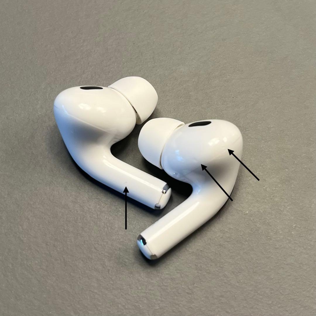 AirPods Pro2本体(ケース&両耳イヤホン)ライトニングケーブル