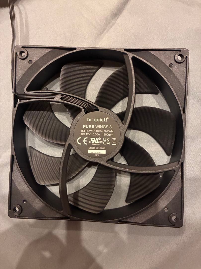 新品未使用*be quiet! Pure Wings 3 140mm 3枚セット