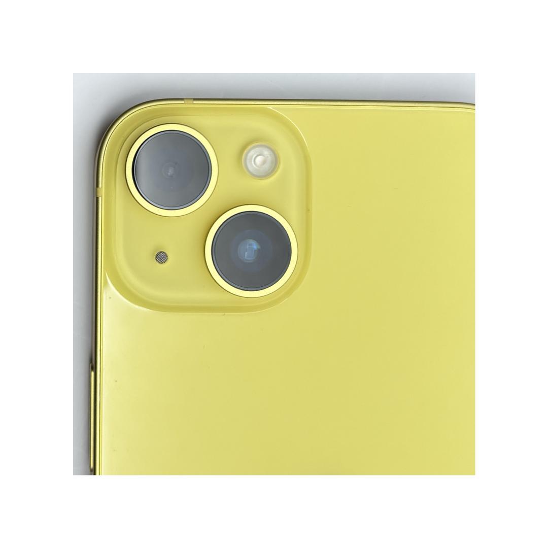 【美品】iPhone 14 イエロー 128GB SIMフリー 新品バッテリー