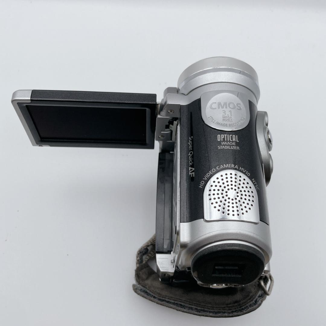 【美品】Canon キャノン iVIS HV10 HDVビデオカメラ 付属品多数