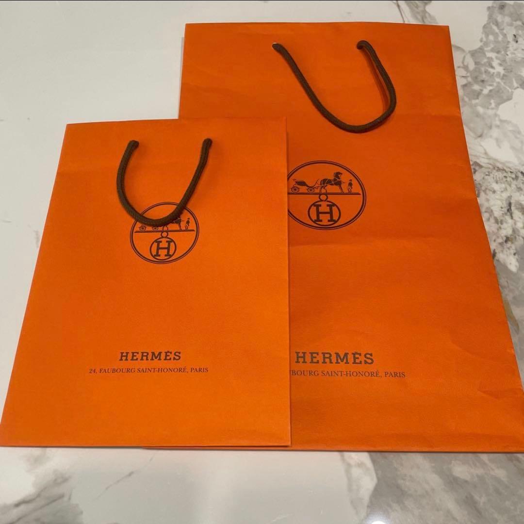 HERMES ショップ袋＆ギフトボックス セット 正規品 まとめ売り