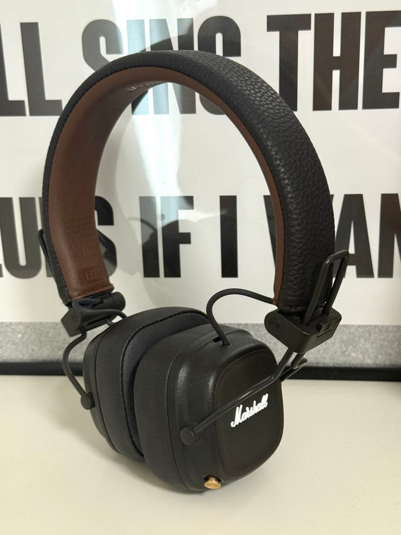 Marshall ワイヤレスオンイヤーヘッドホン Major Ⅳ ブラウン