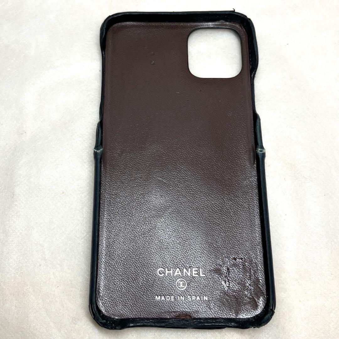 【正規品】CHANEL マトラッセ iPhone 11Pro スマホケース
