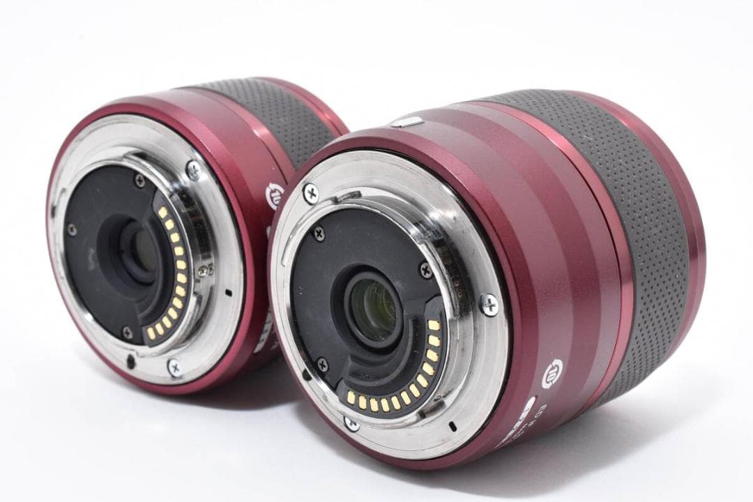 Nikon 1 J2 ダブルズームキット レッド 現状品 ＃A397