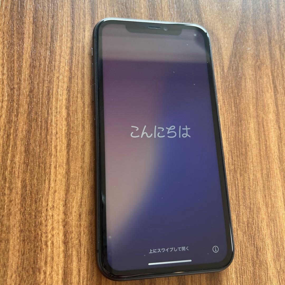 ★美品　​iPhone 11 ブラック 64GB SIMフリー