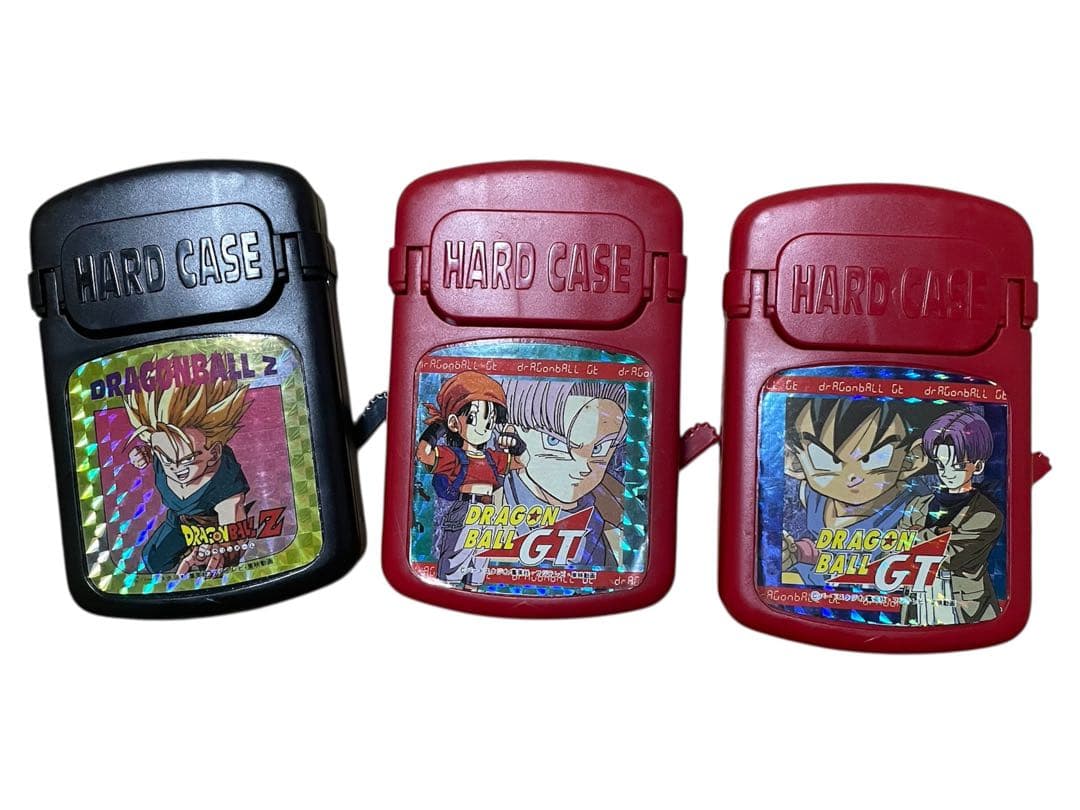 ドラゴンボール、カードダスのハードケース３個、キラ加工、送料込み