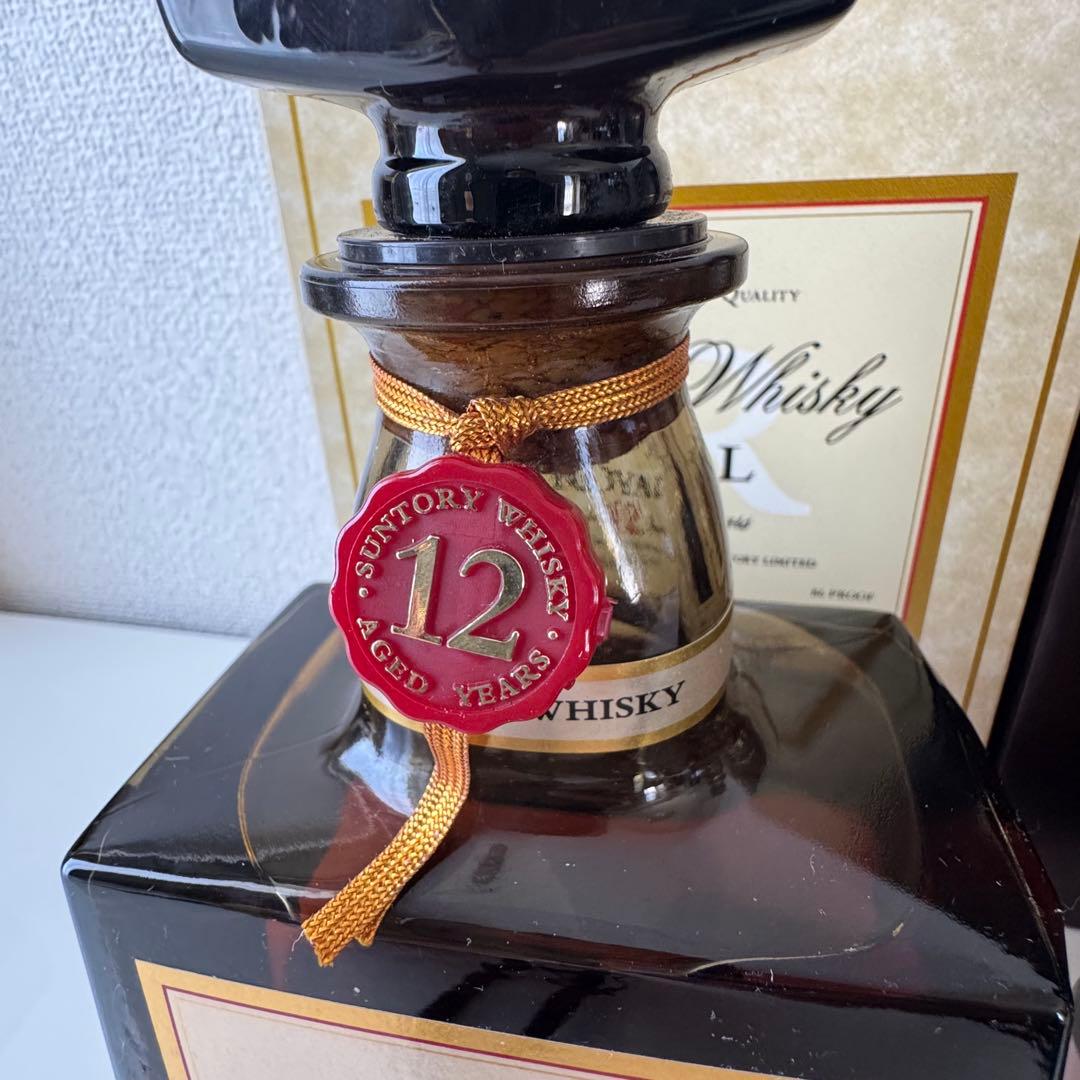 サントリーウイスキー  12年 700ml　3本未開封　ギフト箱付き