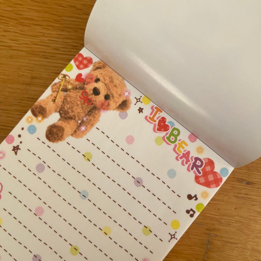クーリア ボリュームメモ Sugar Bear シュガーベア メモ帳 メモ