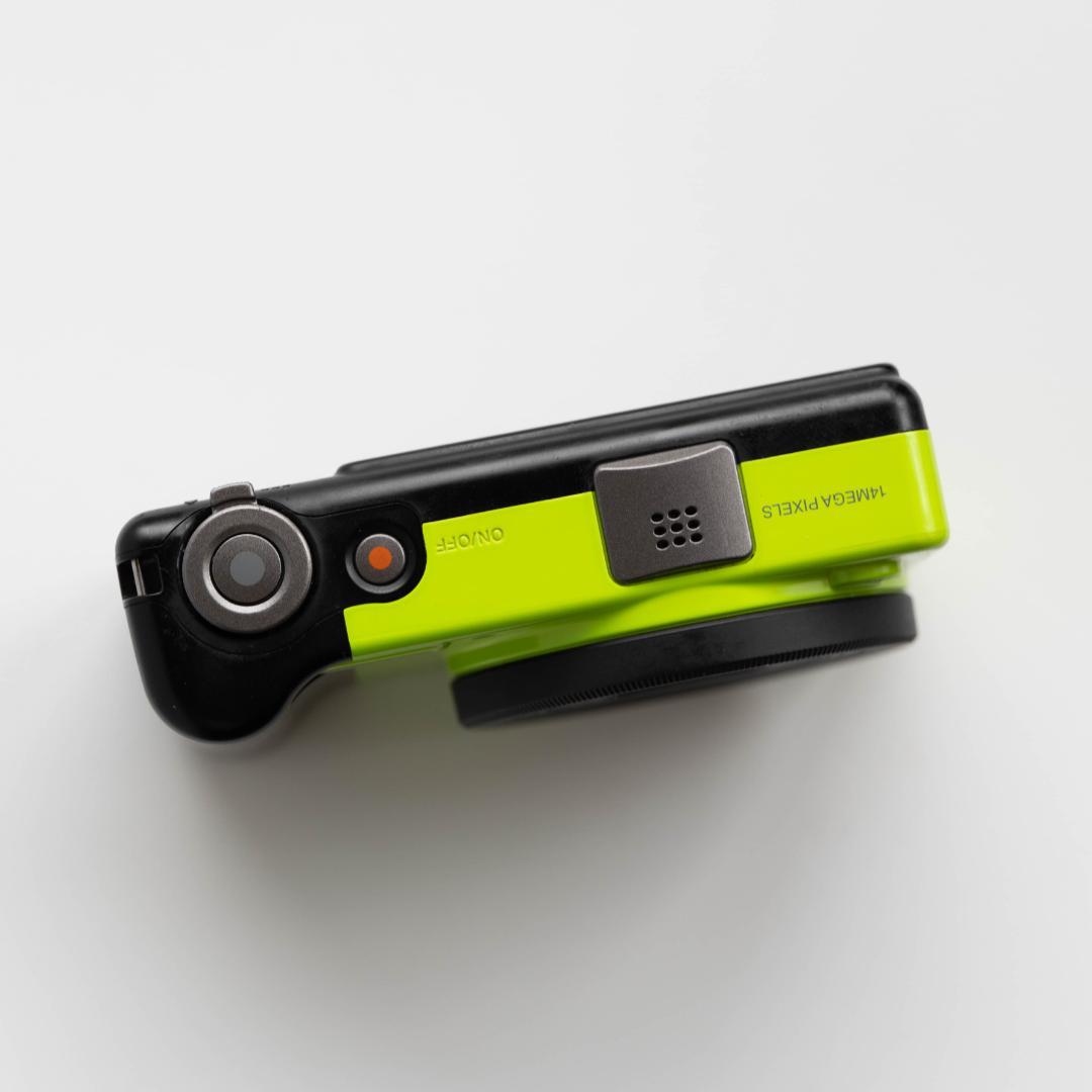 【可愛いすぎるコンデジ】PENTAX optio RZ10　ライムグリーン