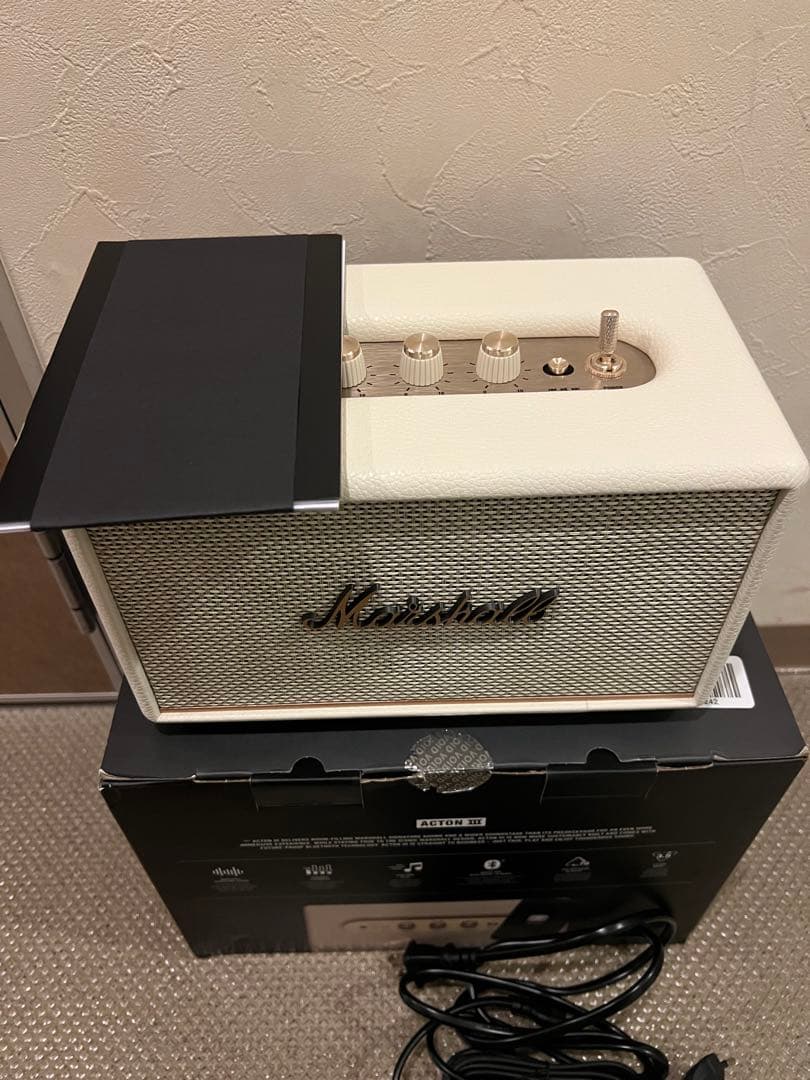Marshall ActonⅢ Cream Bluetooth スピーカー