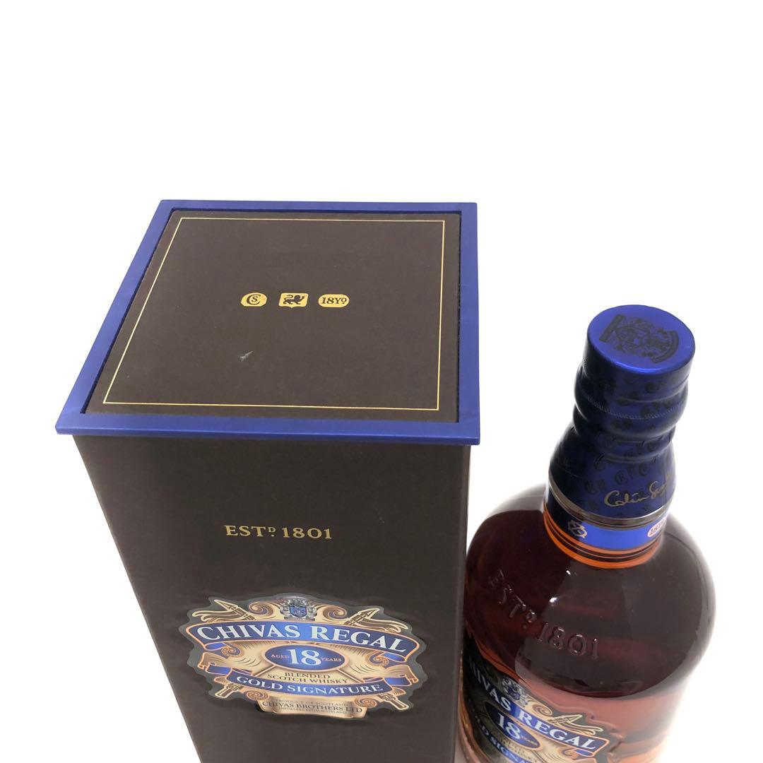 シーバスリーガル 18年 ゴールドシグネチャー スコッチウイスキー 700ml