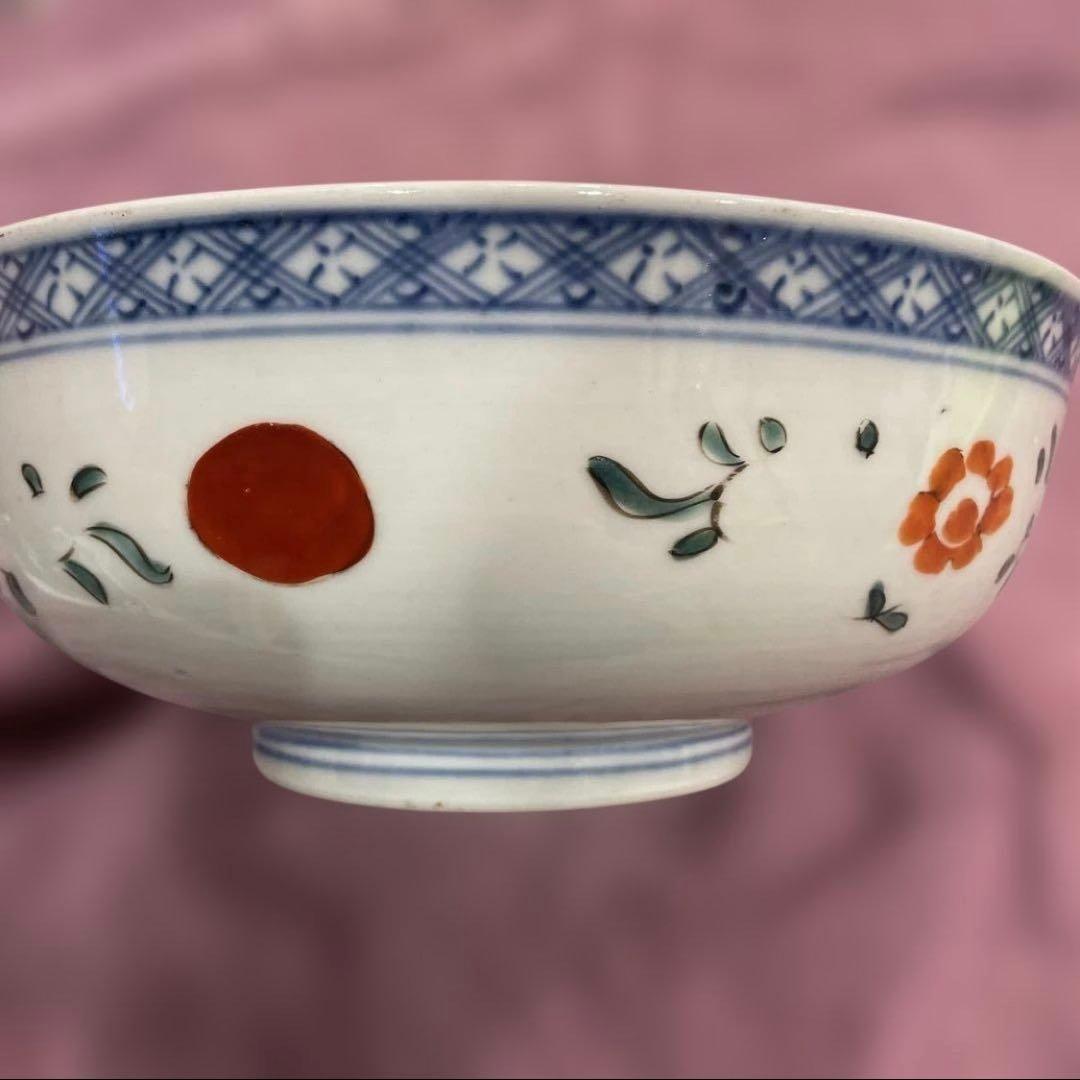 古伊万里　鉢　24センチ　伊万里焼　金欄手　工芸品
