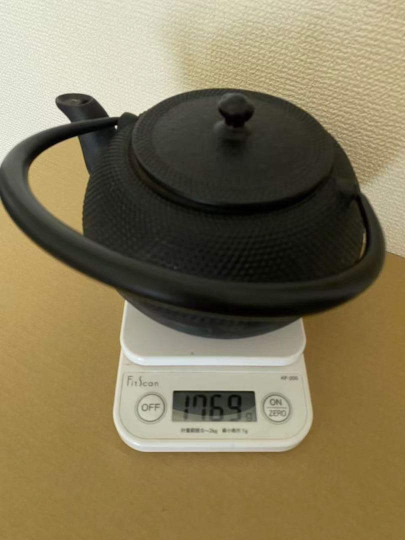 南部鉄瓶　鉄瓶 馬栄堂製程度C