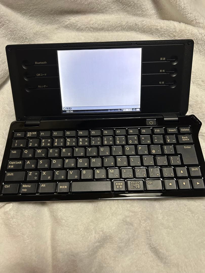 KING JIM pomera DM100 デジタルメモ 動作品 ケース付き