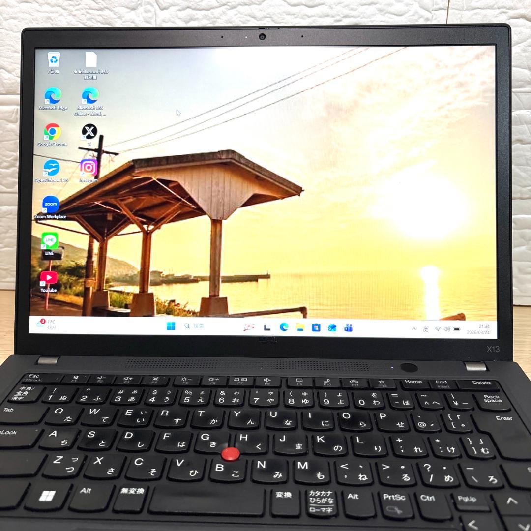 バッテリー良好! レノボ ThinkPad i5 第11世代 16GB SSD