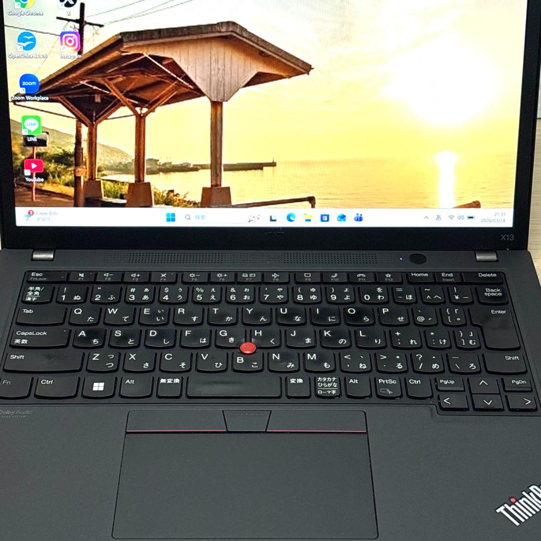 バッテリー良好! レノボ ThinkPad i5 第11世代 16GB SSD