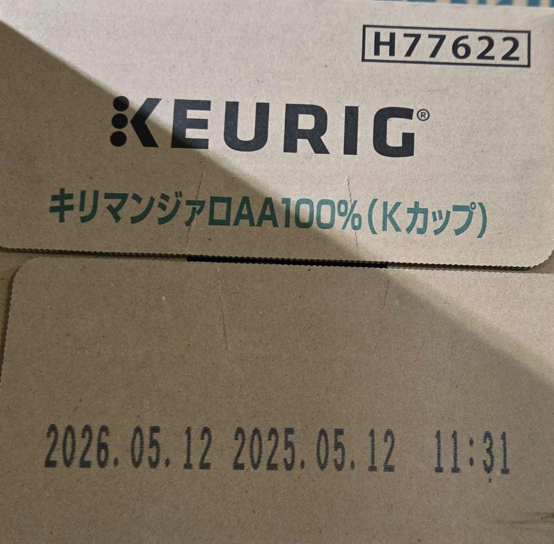 超お得商品～キューリグkカップ　キリマンジァロAA100%　10箱セット