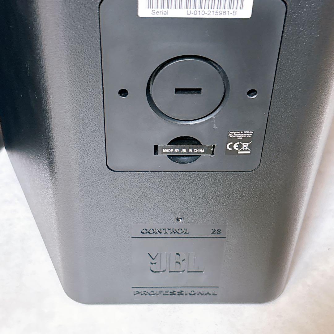 【極美品/連番】JBL Control 28 スピーカー ペア 純正壁掛け金具付