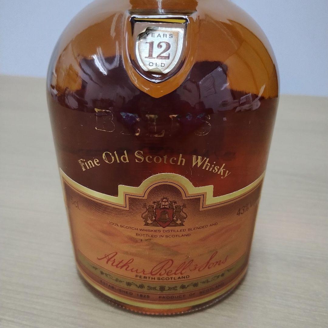 【未開封】Arthur Bell & Sons 12年 スコッチウイスキー 古酒