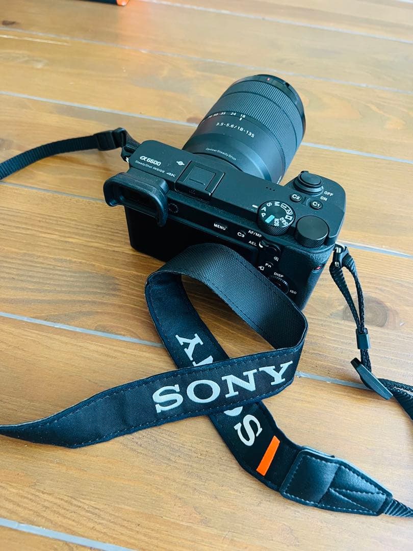 【ほぼ未使用】SONY α6600 ミラーレス一眼カメラ 35-56mmレンズ付