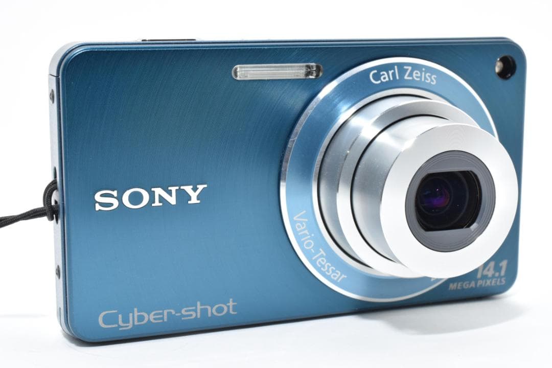 《 美品 》ソニー　SONY Cyber-shot DSC-W350 ブルー