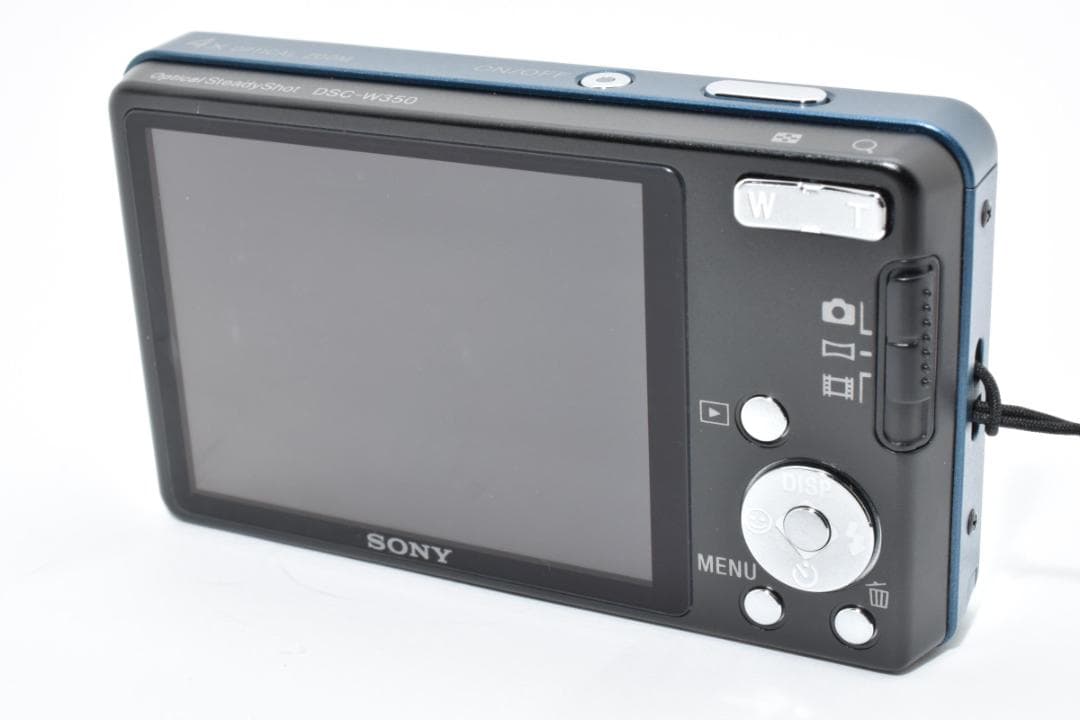 《 美品 》ソニー　SONY Cyber-shot DSC-W350 ブルー